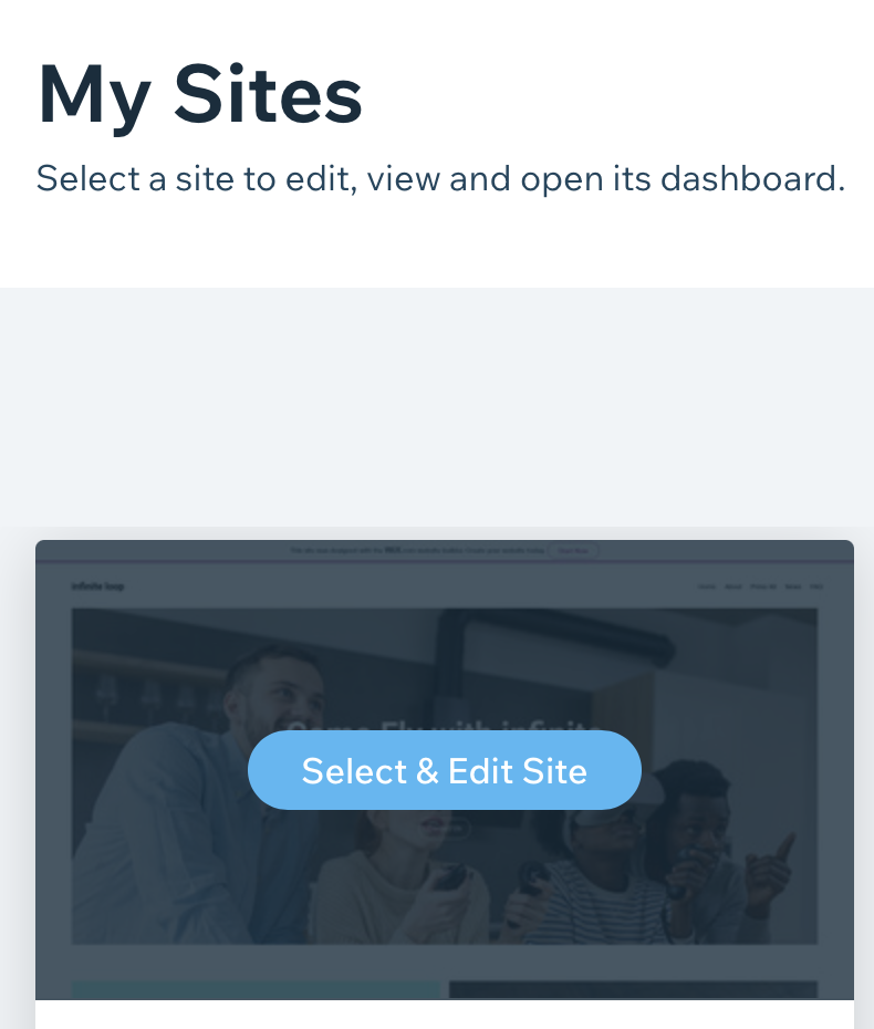 WIX Site